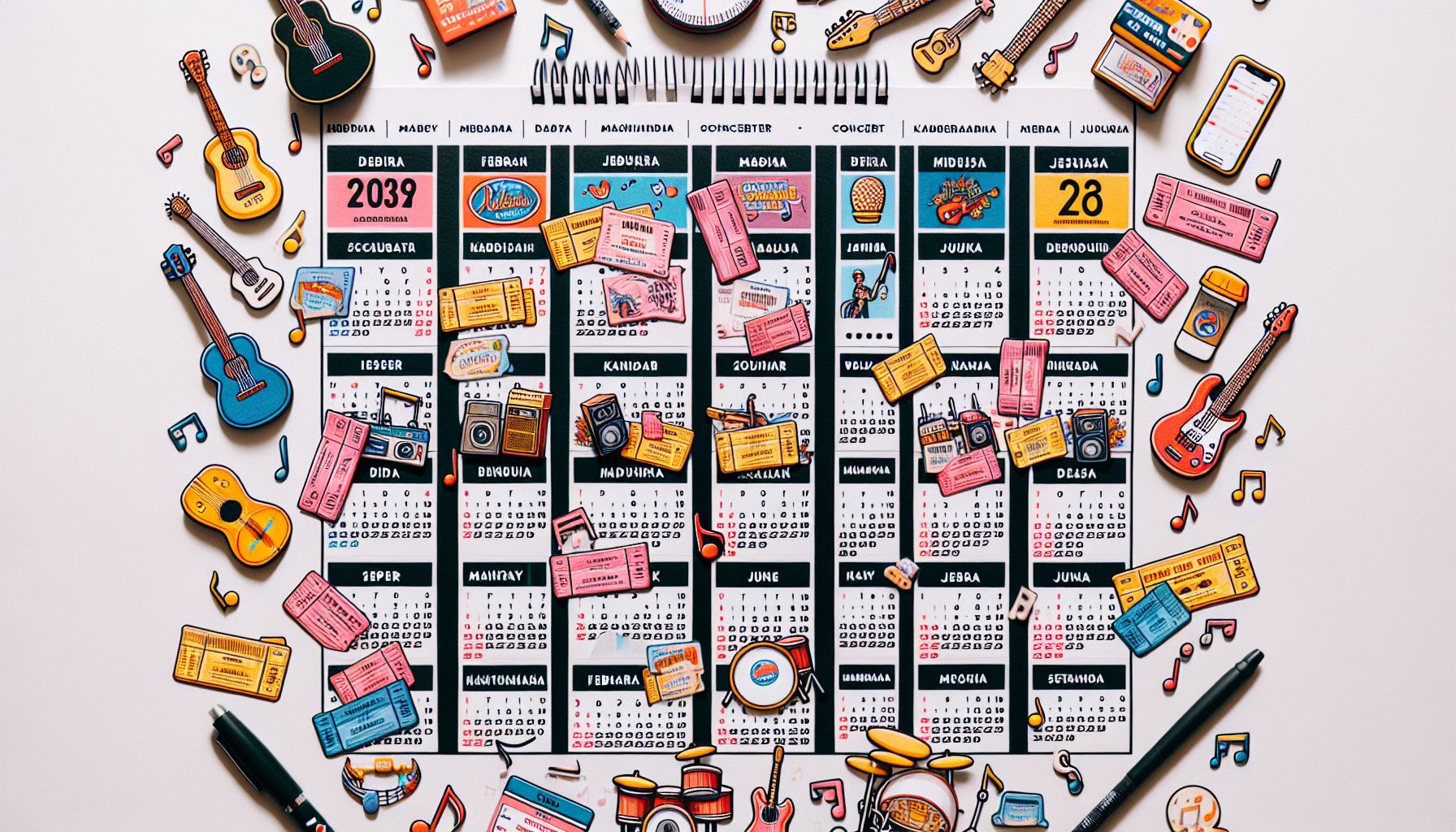 Daftar jadwal konser musik Indonesia Februari sampai Juni 2026.