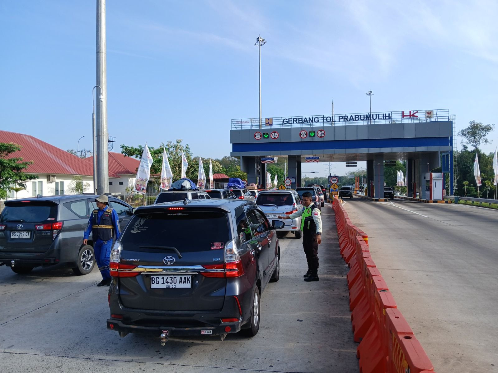 Arus mudik 2026 di Tol Trans Sumatera dengan peningkatan 78,35%