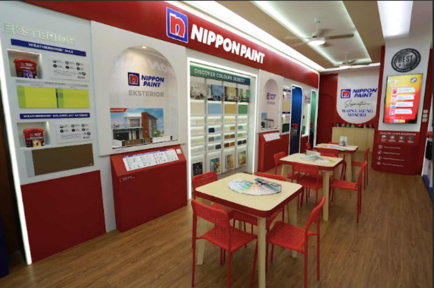 Nippon Paint Signature Store pertama di Medan, meningkatkan pengalaman pelanggan