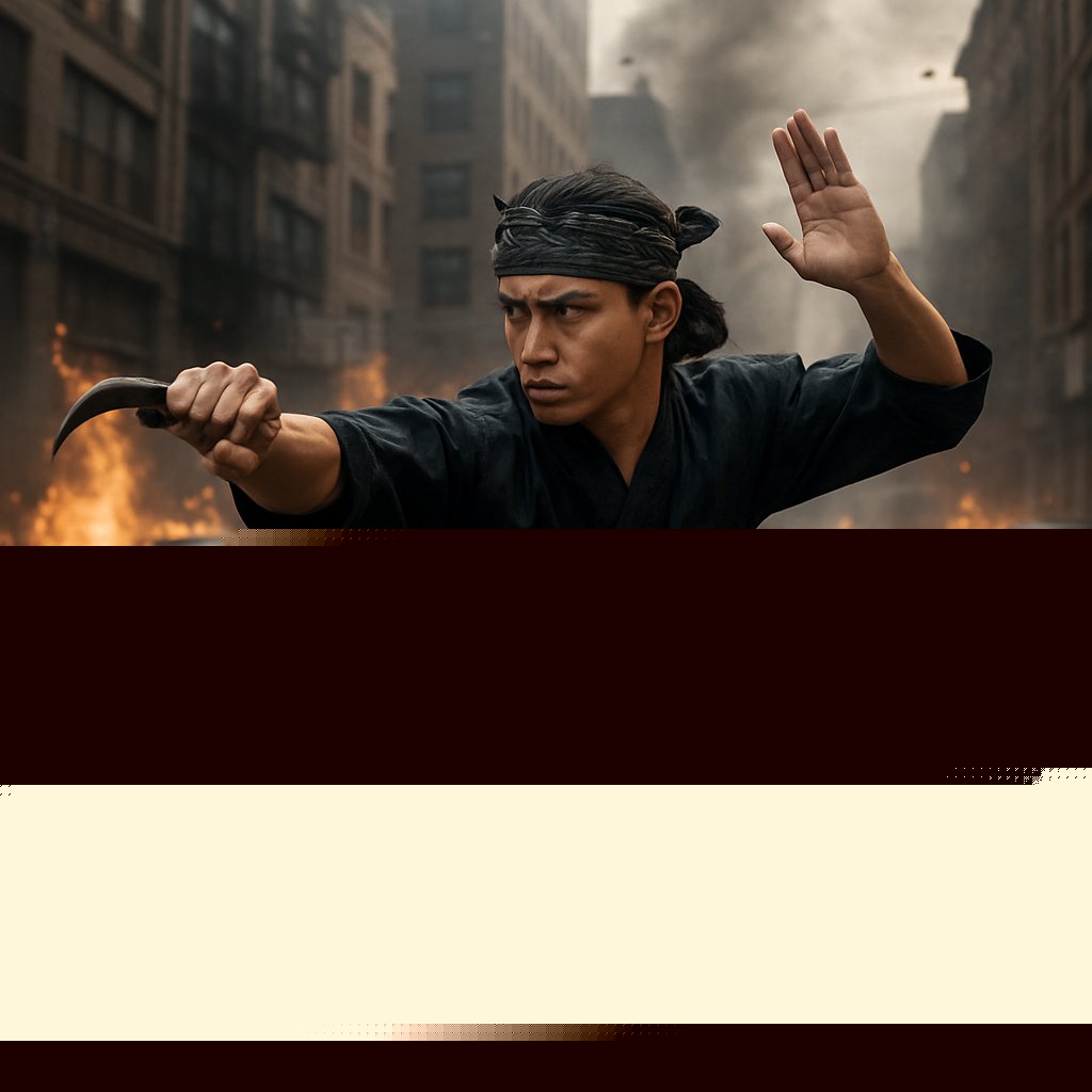 Ilustrasi Pencak Silat-Karambit Dibawa Agnez Mo ke Semesta Reacher 4